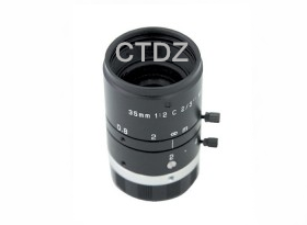 JHF35M工业FA镜头双锁定百万定焦镜头35mmF2.0光圈2/3"C口