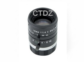 EHF16M工业FA镜头双锁定百万镜头16mmF1.4光圈1/1.8"C口