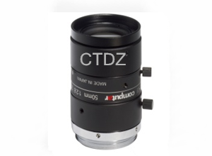 Computar M5028-MPW2 高清低畸变工业镜头50mm2/3"/500万FA用