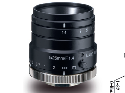 KOWA 1"百万高清工业镜头C口LM6HC及6/8/12/16/25mm 35/50/75mm