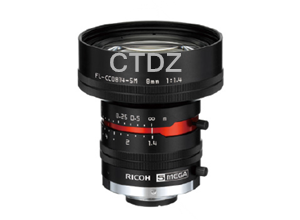 宾得高清工业镜头FL-CC0814-5M 500万2/3”8mm F1.4新品