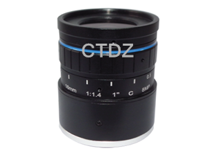 CT11FD1614C-8MP高清12mm定焦自动光圈镜头C口800万像素1"智能交通镜头