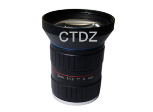 CT11FM2012CB-8MP高清镜头F1.2手动光圈C口20mm800万像素1"智能交通镜头