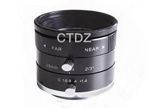 CT23FM2514C-1.5MP高清FA镜头C口25mm150万像素2/3"光圈F1.4