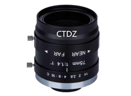 CT11FM7518CC-5MP高清FA镜头75mm 500万 1" 机器视觉