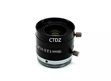 CT118FM1620CC-5MP工业镜头16mm手动光圈500万像素1/1.8" FA