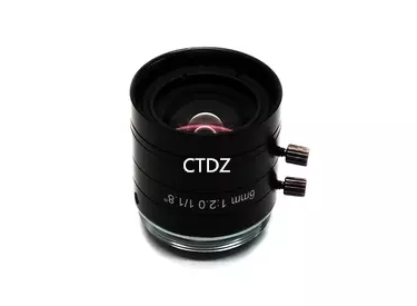CT118FM0620CC-5MP工业镜头6mm手动光圈500万像素1/1.8" FA