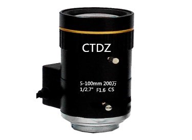 CT127VD05100CSIR-2MP自动光圈5-100mm高清200万1/2.7" 高清监控
