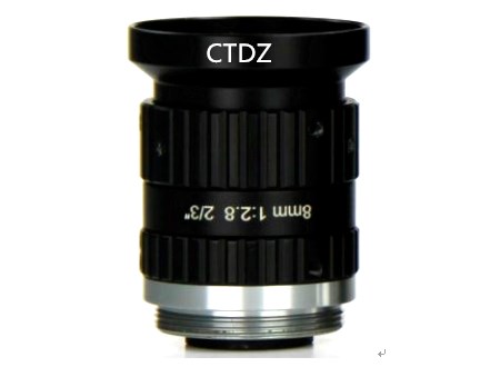 千万像素镜头CT23FM0828CC-10MP高清镜头8mm1000万像素2/3"FA/ITS
