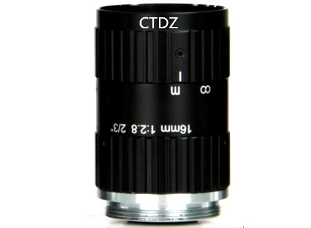 千万像素镜头CT23FM1628CC-10MP高清镜头16mm1000万像素2/3"FA/ITS