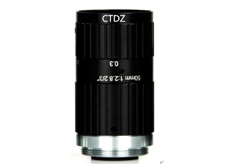 千万像素镜头CT23FM5028CC-10MP高清镜头50mm1000万像素2/3"FA/ITS