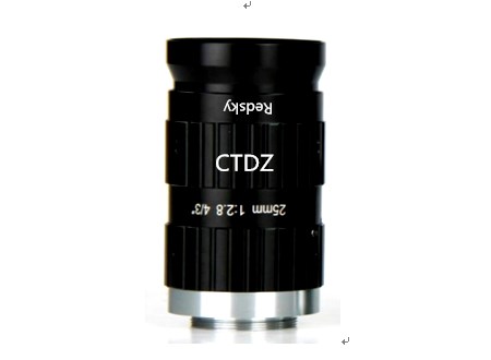 2千万像素镜头CT43FM2528CC-20MP高清镜头25mm2000万像素4/3"FA
