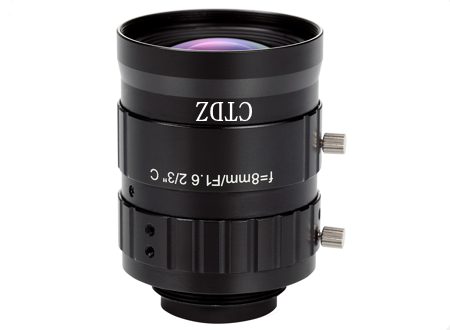 CT23FM0816CX-5MP高清工业镜头8mm500万2/3" FA