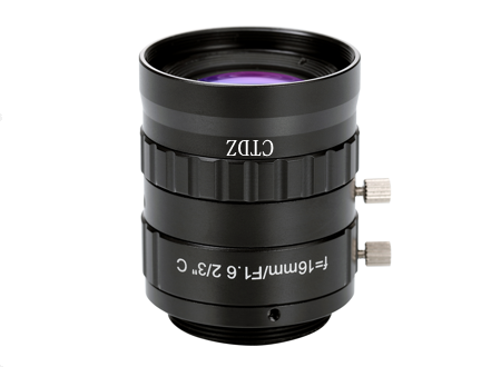 CT23FM1616CX-5MP高清工业镜头 16mm500万2/3"  FA