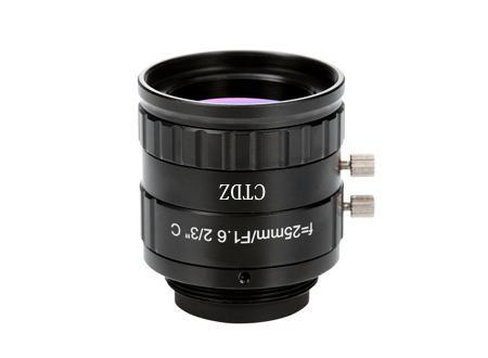 CT23FM2516CX-5MP高清工业镜头  25mm 500万2/3" FA